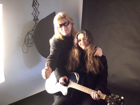 Io Marshell con il mio Manager/Produttore/Rocker Carlo Cori